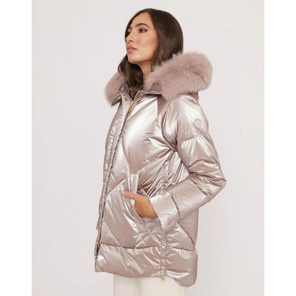  - Pink Polyester Jackets & Coat