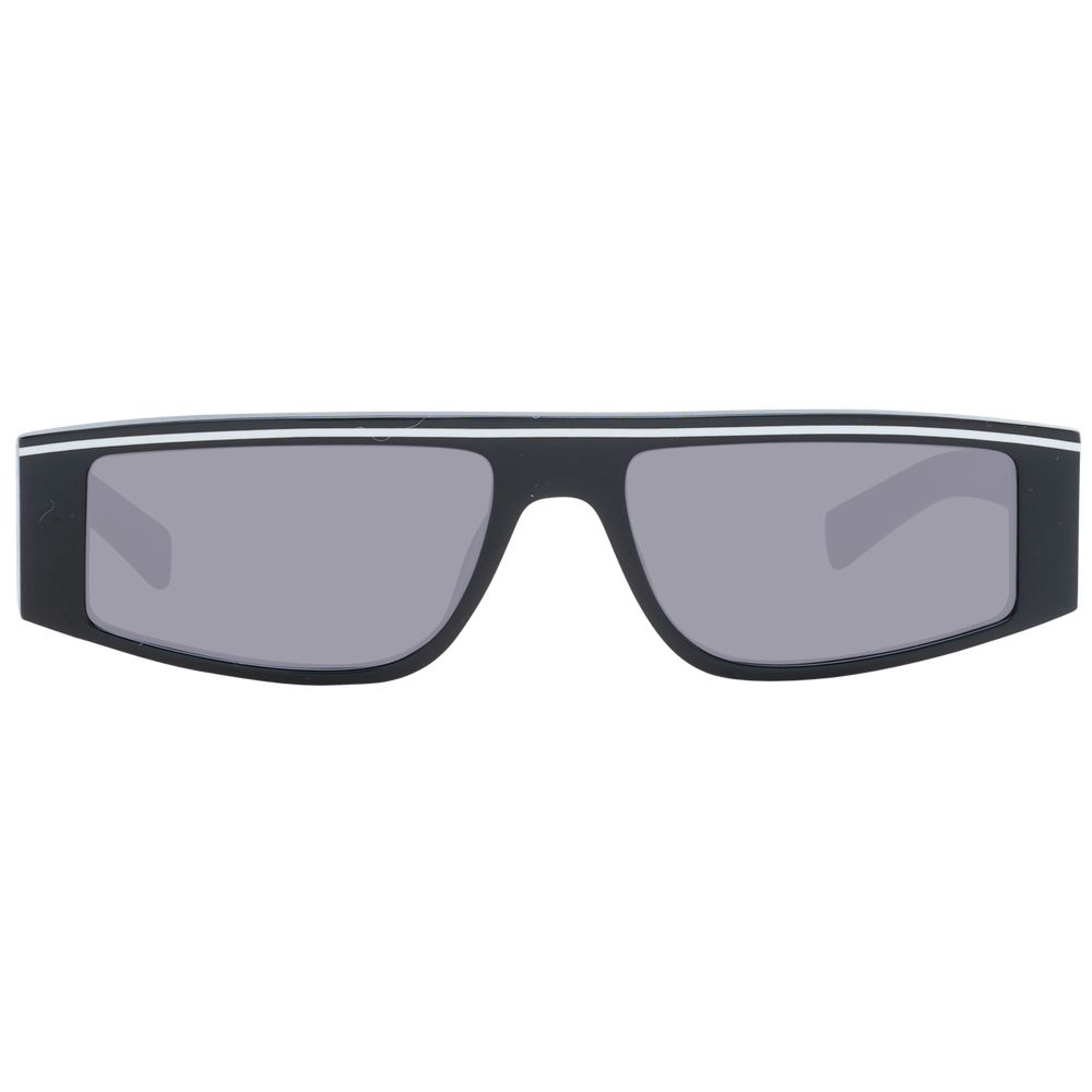 Sting Men's Sunglasses – Black Full-Rim Frame, Grey Lenses
