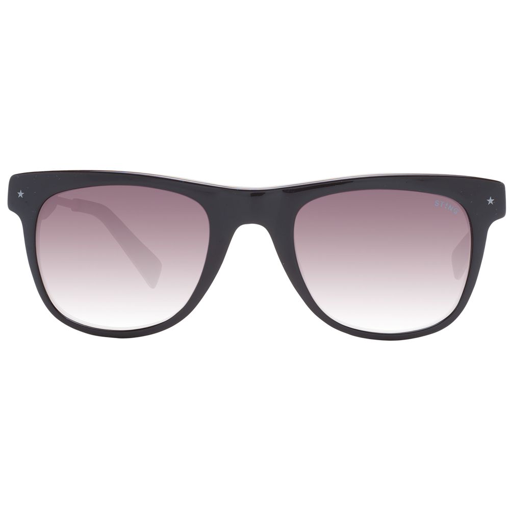 Sting Brown Acetate & Plastic Sunglasses – Stylish Square Design
