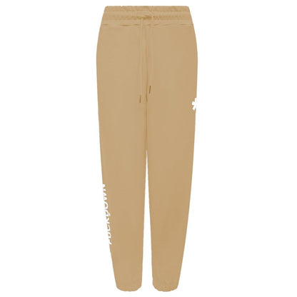  - Brown Cotton Jeans & Pant