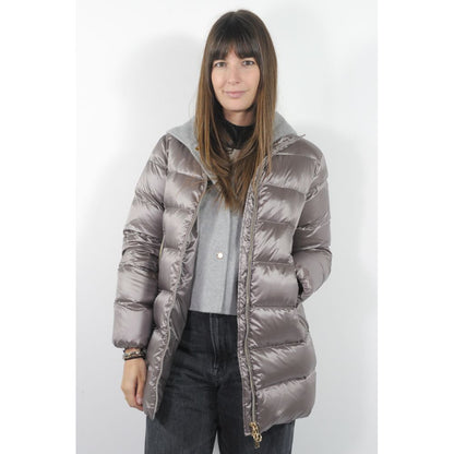 Gray Polyester Jackets & Coat - The Luxe Alliance