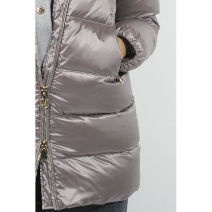  - Gray Polyester Jackets & Coat