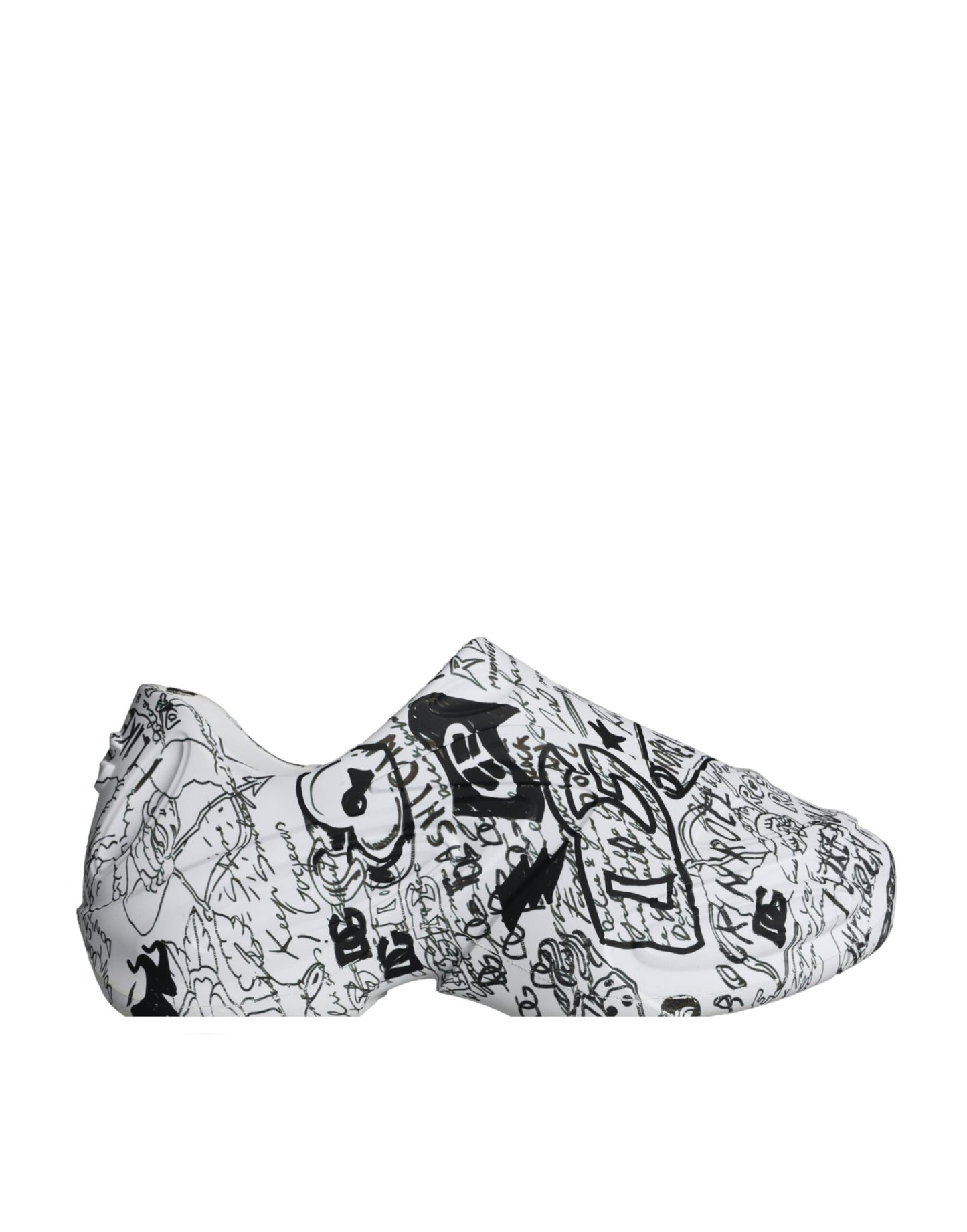  - White Black Graffiti Daymaster Sneakers Shoes