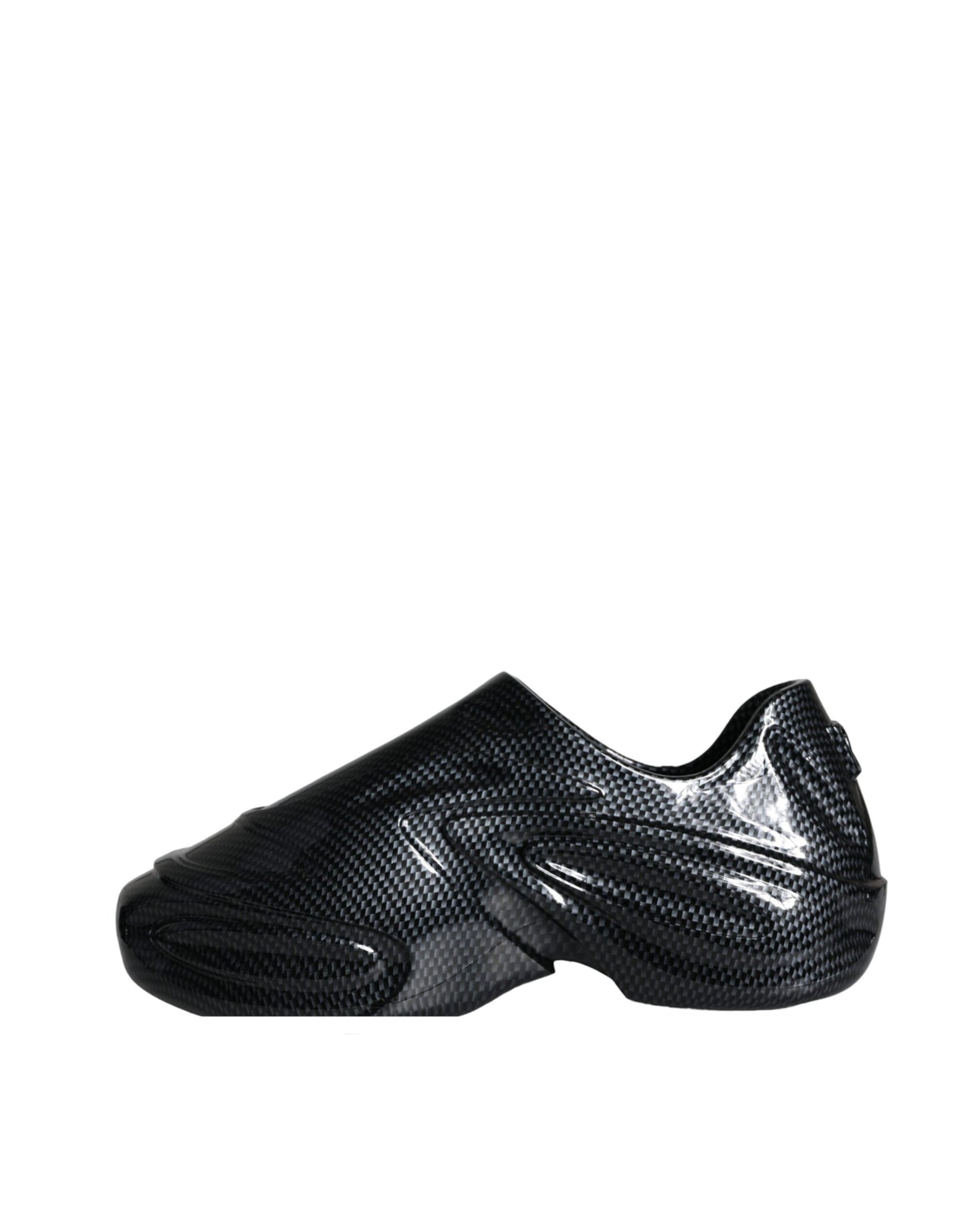  - Black Foiled Rubber Toy Low Top Men Sneakers Shoes