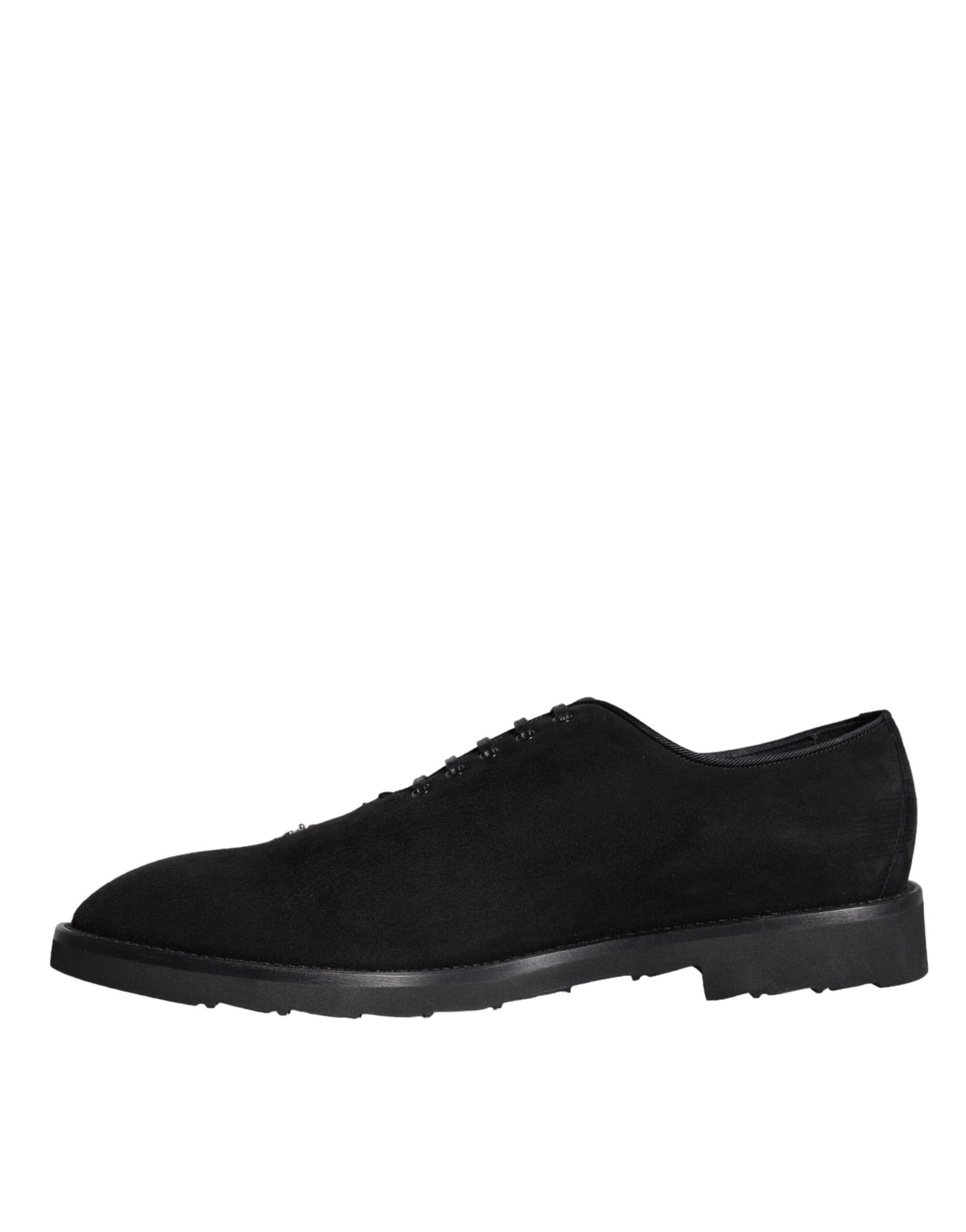 Black Suede Sicilia Lace Up Formal Shoes - The Luxe Alliance