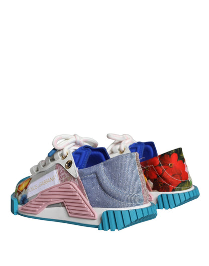  - Multicolor Patchwork NS1 Low Top Sneaker Shoes