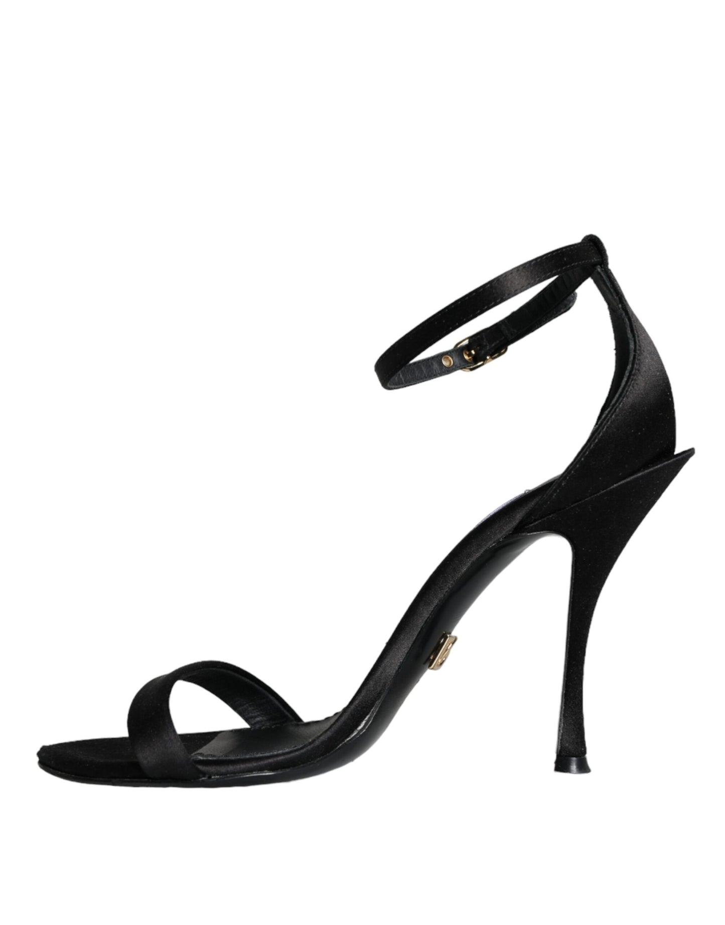  - Black KEIRA Heels Ankle Strap Sandals Shoes