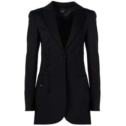  - Black Viscose Suits & Blazer