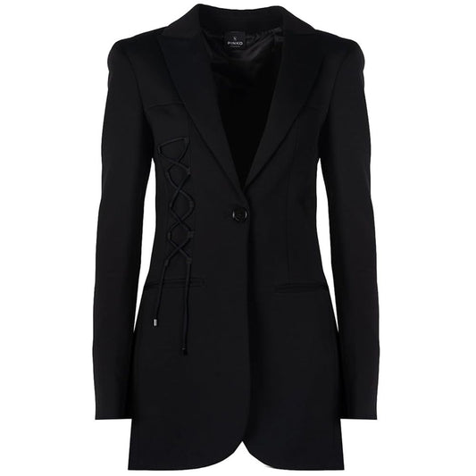  - Black Viscose Suits & Blazer