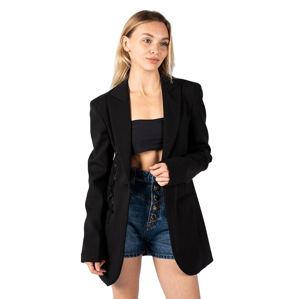  - Black Viscose Suits & Blazer