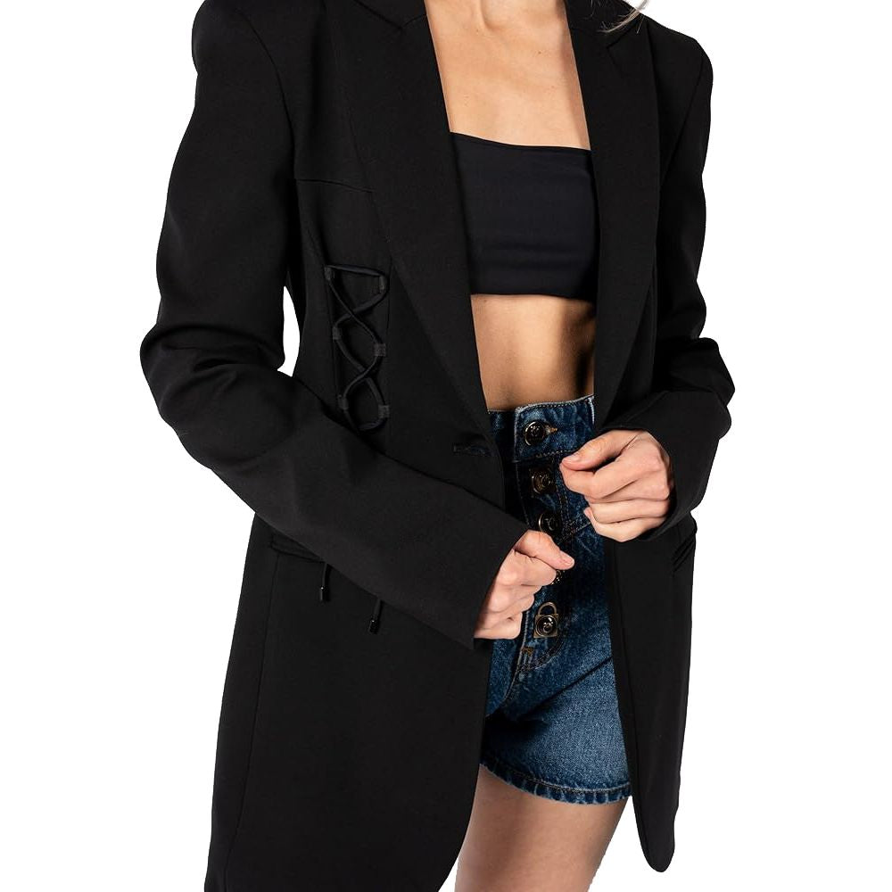  - Black Viscose Suits & Blazer