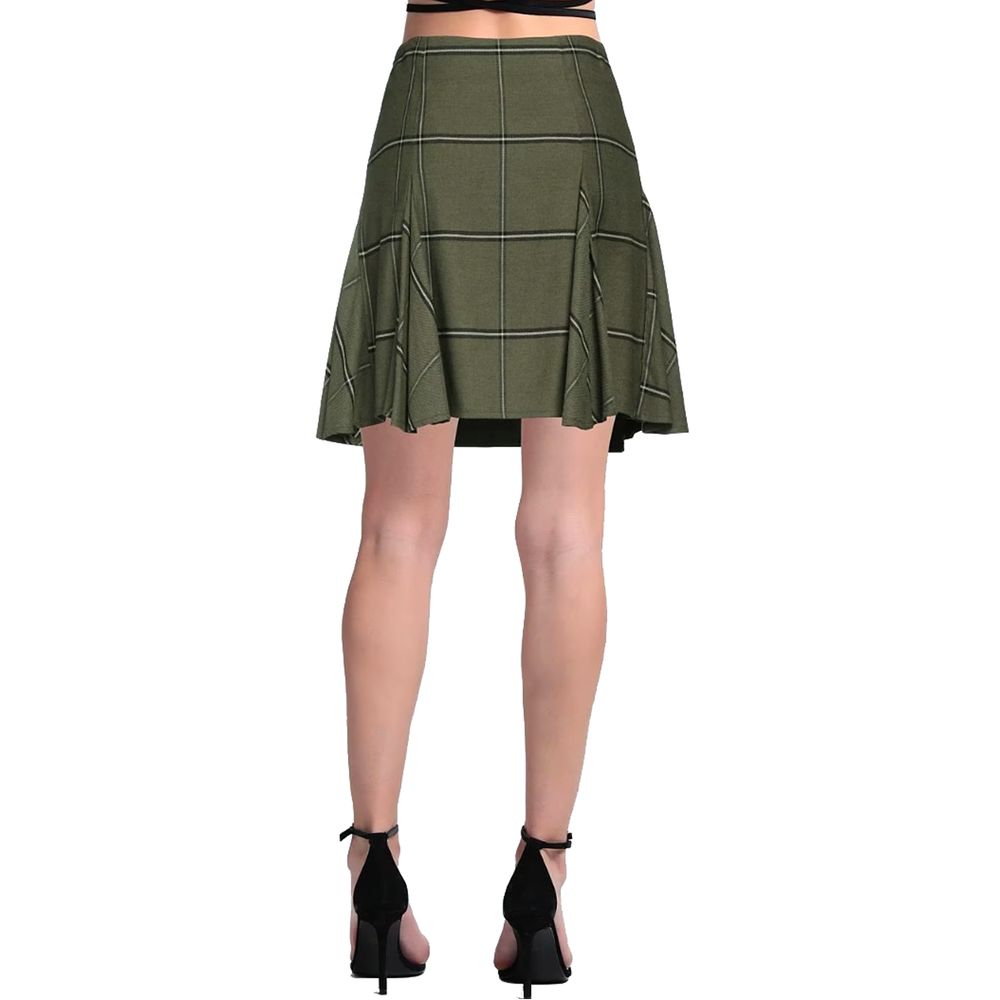  - Green Viscose Skirt