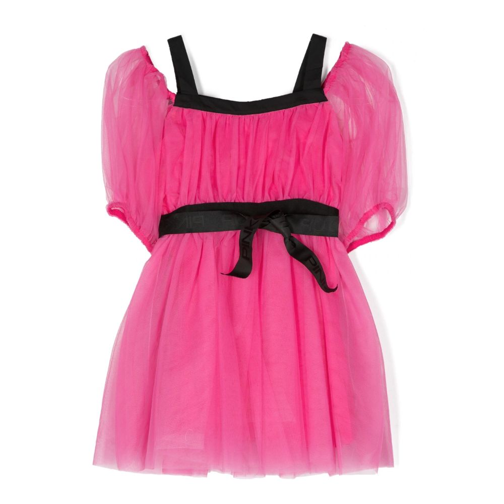  - Fuchsia Nylon Dress