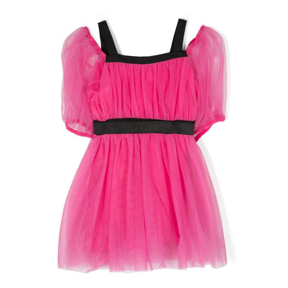  - Fuchsia Nylon Dress