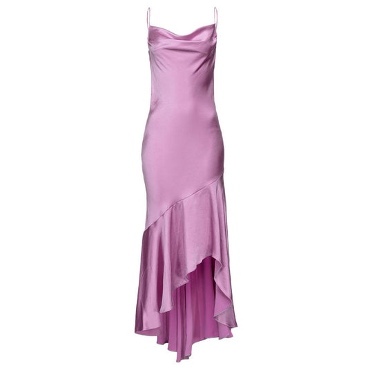  - Pink Polyester Dress