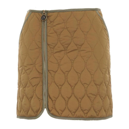  - Brown Nylon Skirt