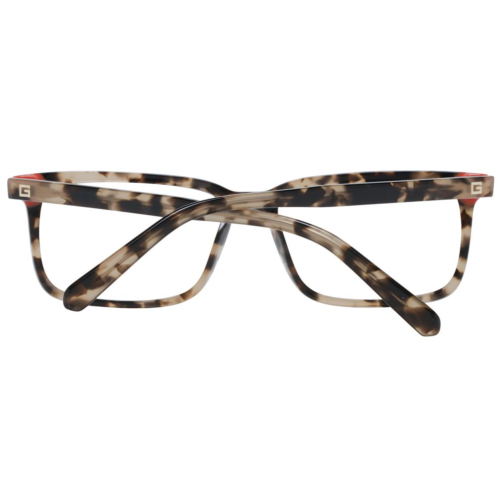 Guess Men's Optical Glasses – Brown Rectangle Frame, 54mm