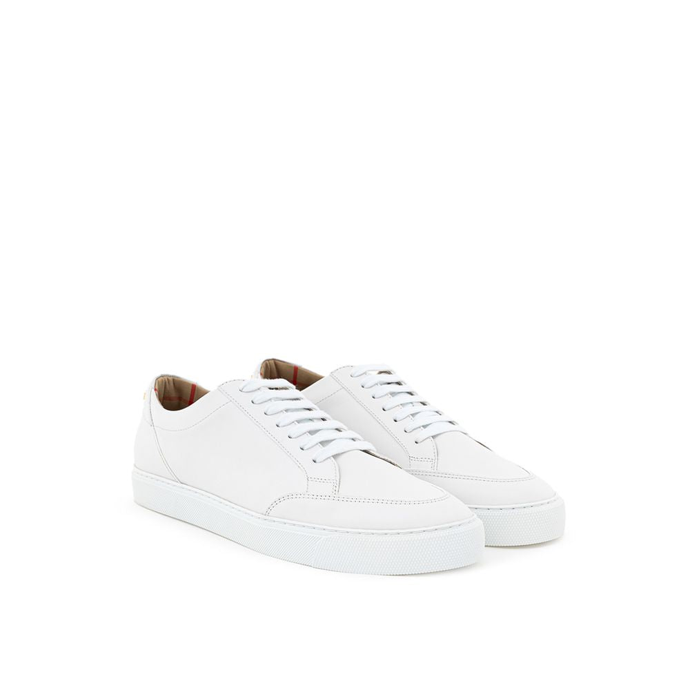 White Leather Sneaker - The Luxe Alliance