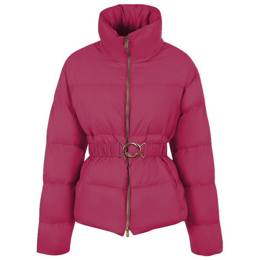  - Fuchsia Nylon Jackets & Coat