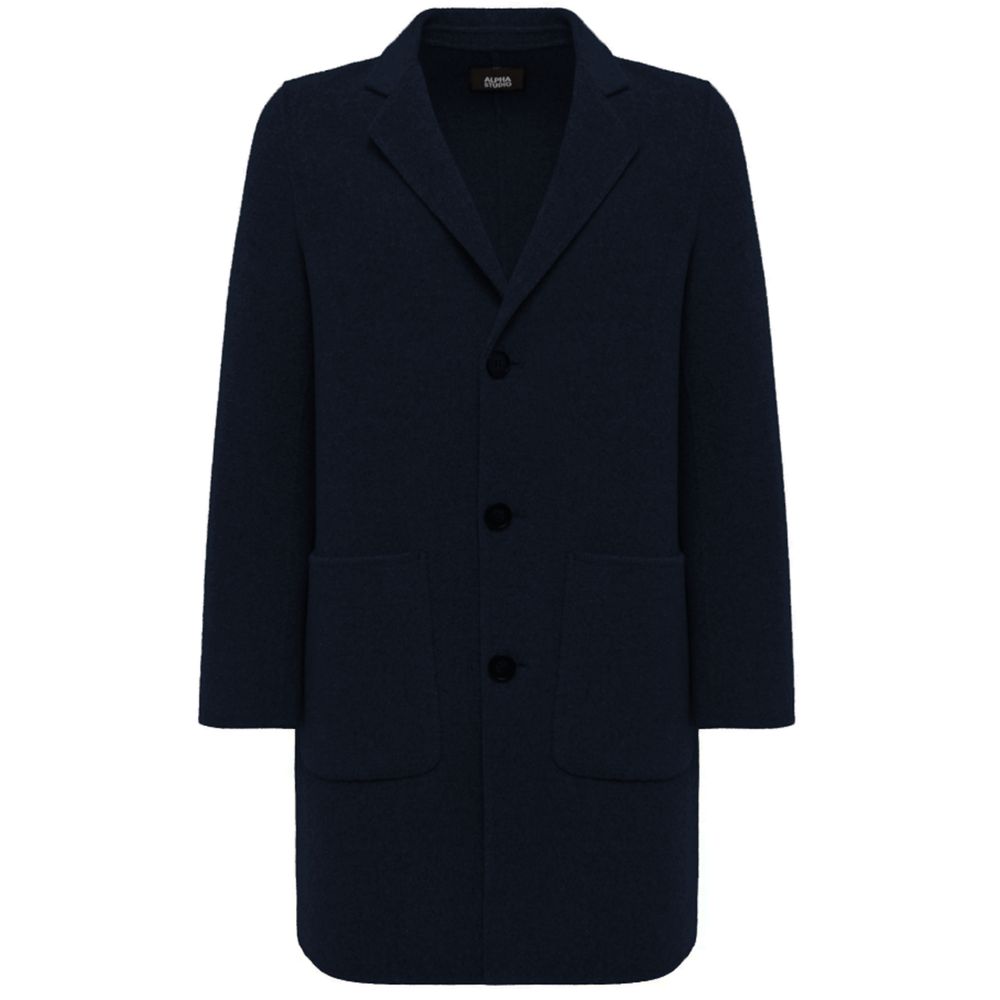 Blue Wool Jacket - The Luxe Alliance