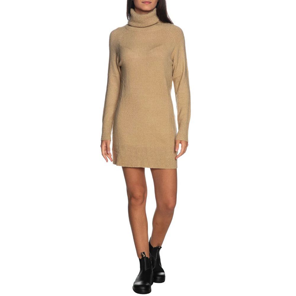 Beige Viscose Dress