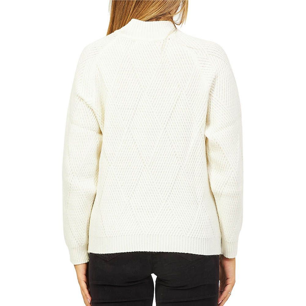 White Acrylic Sweater