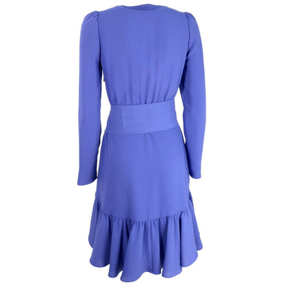  - Blue Polyester Dress