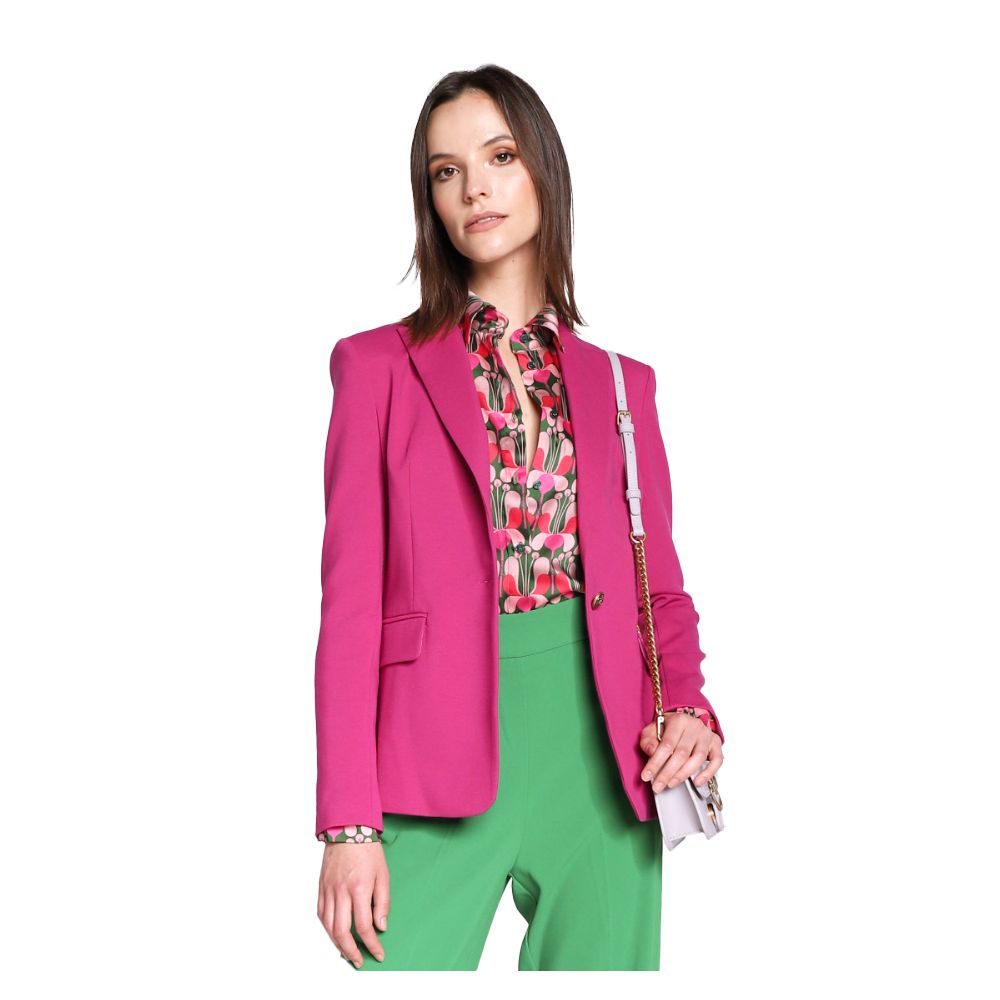  - Fuchsia Viscose Suits & Blazer