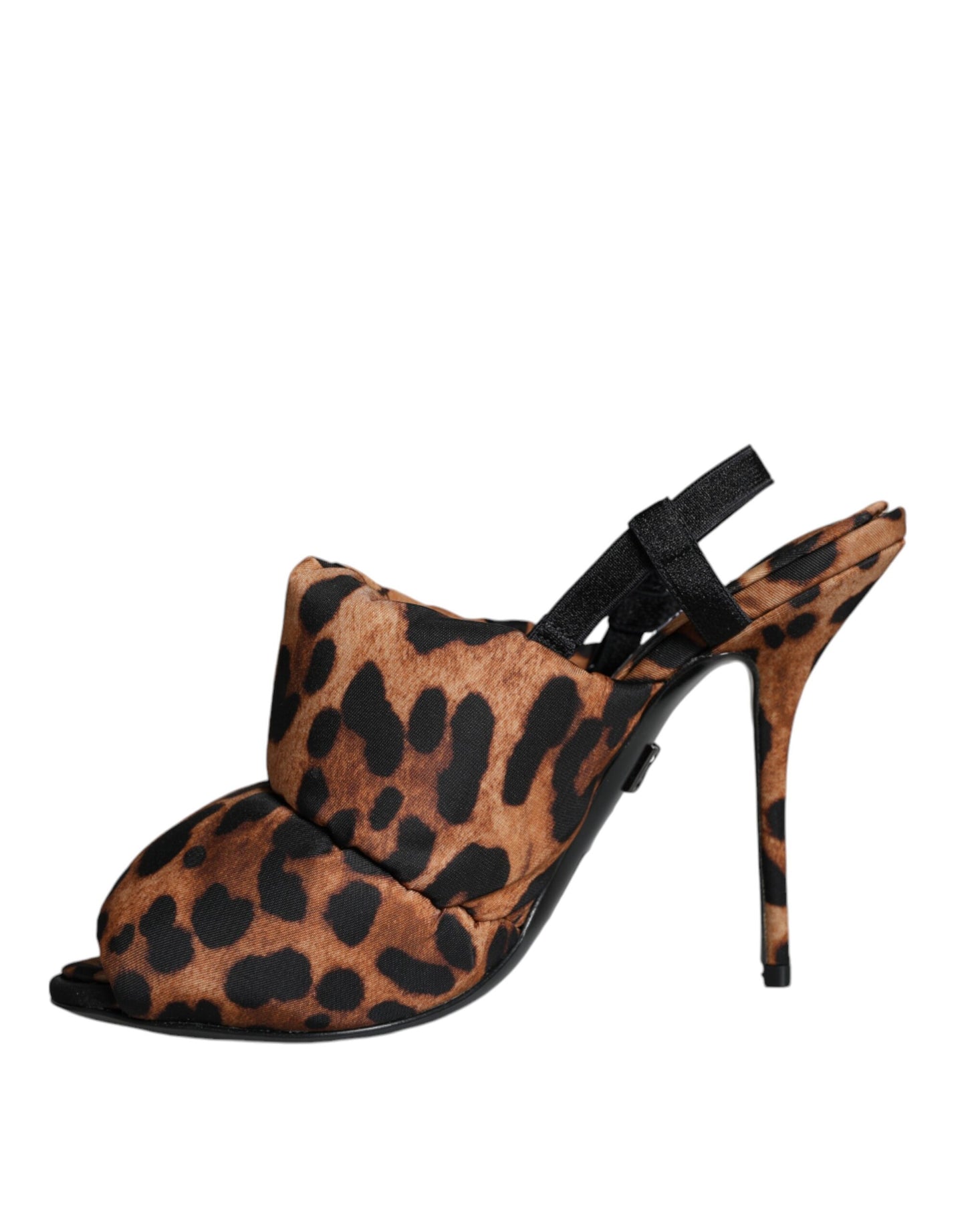 Brown Leopard Keira Slingback Heels