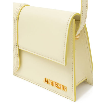  - Yellow Leather Shoulder Bag