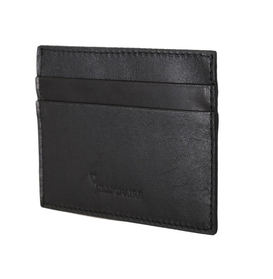  - Exquisite Black Leather Men's Wallet