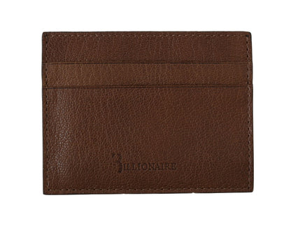  - Elegant Leather Men's Wallet in Brown