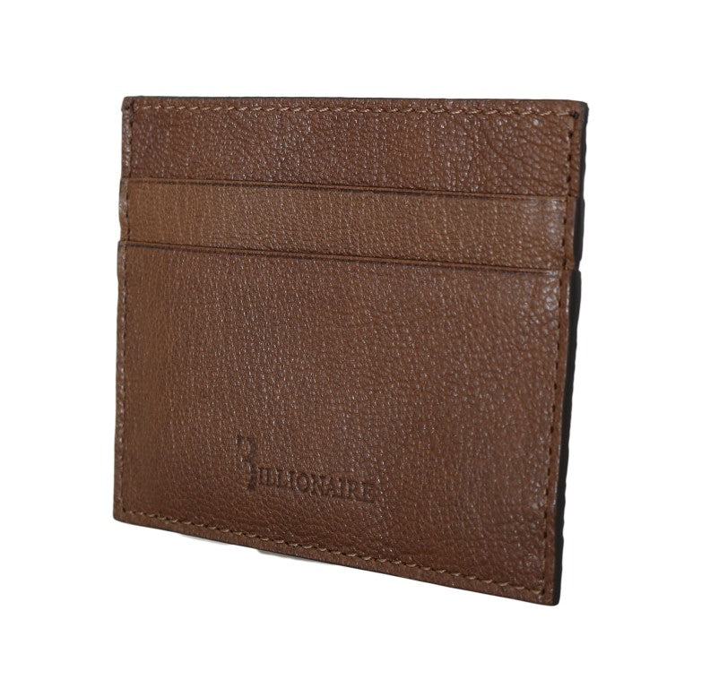  - Elegant Leather Men's Wallet in Brown