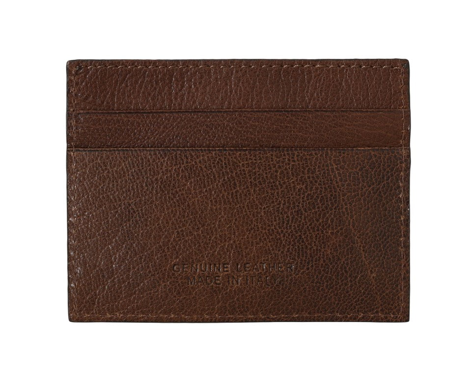  - Elegant Leather Men's Wallet in Brown