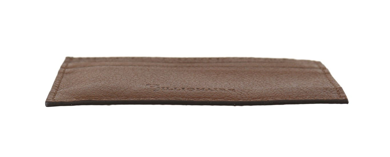  - Elegant Leather Men's Wallet in Brown