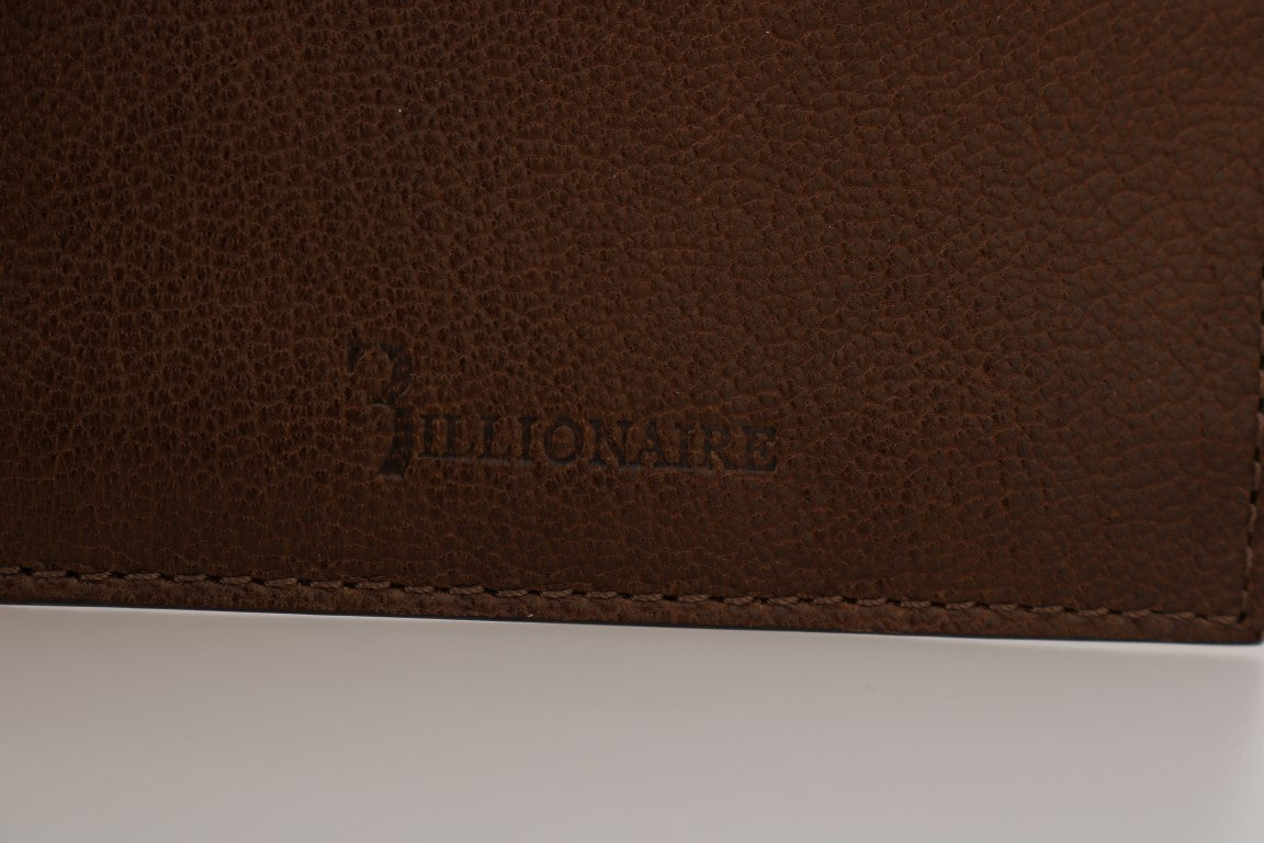  - Elegant Leather Men's Wallet in Brown