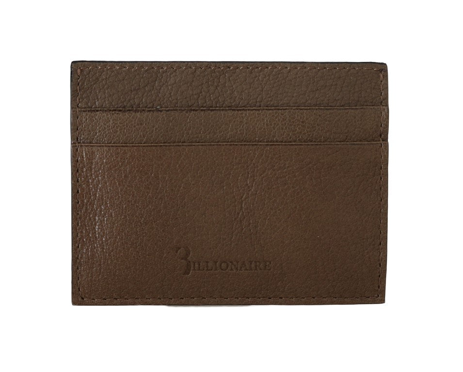  - Elegant Turtledove Leather Men's Wallet