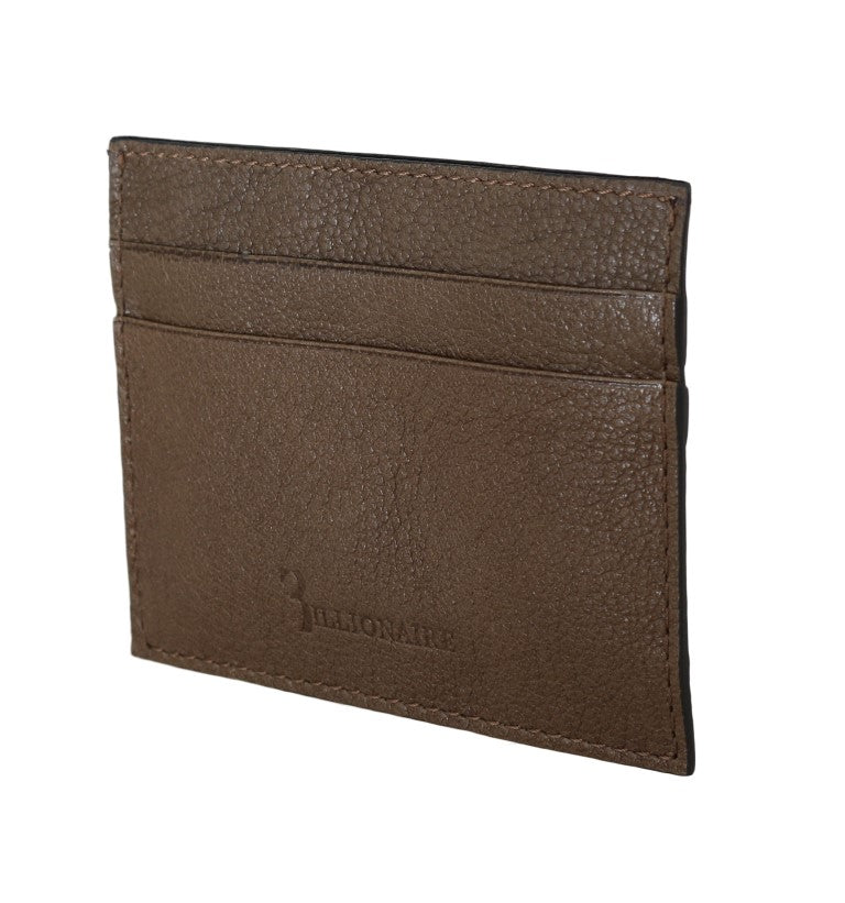 Elegant Turtledove Leather Men's Wallet