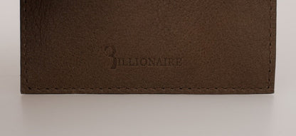  - Elegant Turtledove Leather Men's Wallet