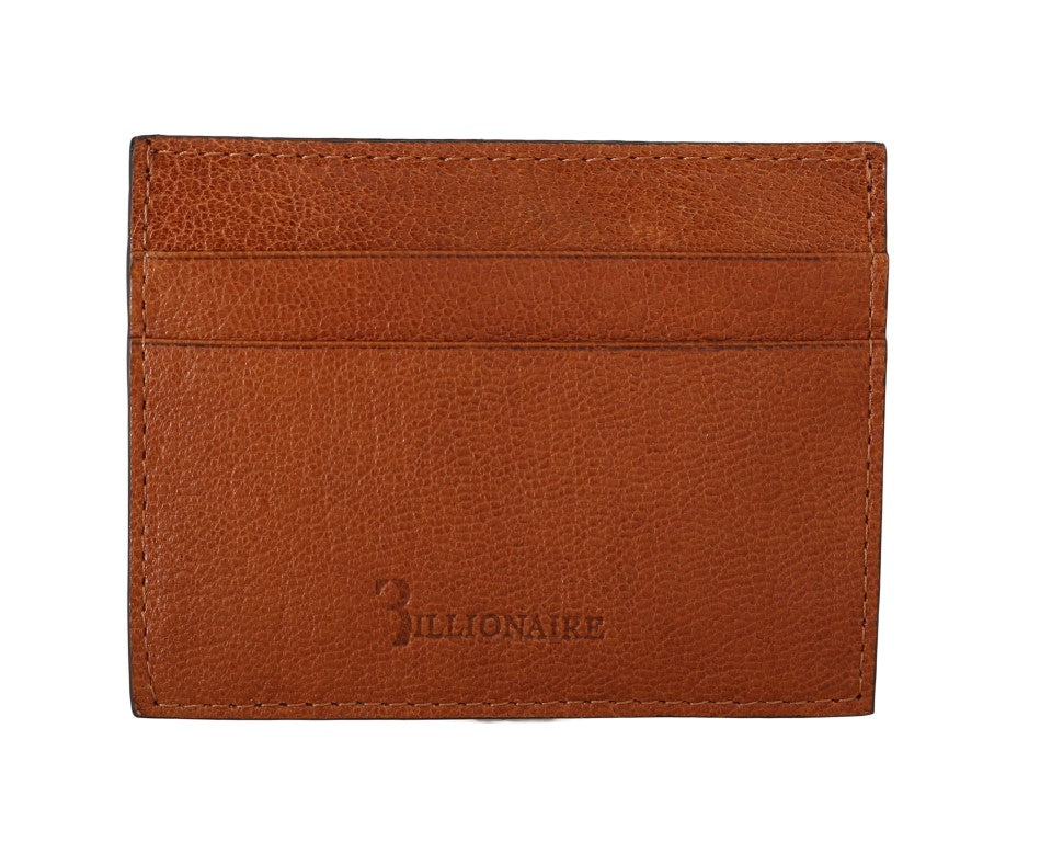  - Elegant Men's Leather Wallet in Brown