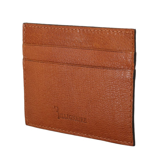  - Elegant Men's Leather Wallet in Brown