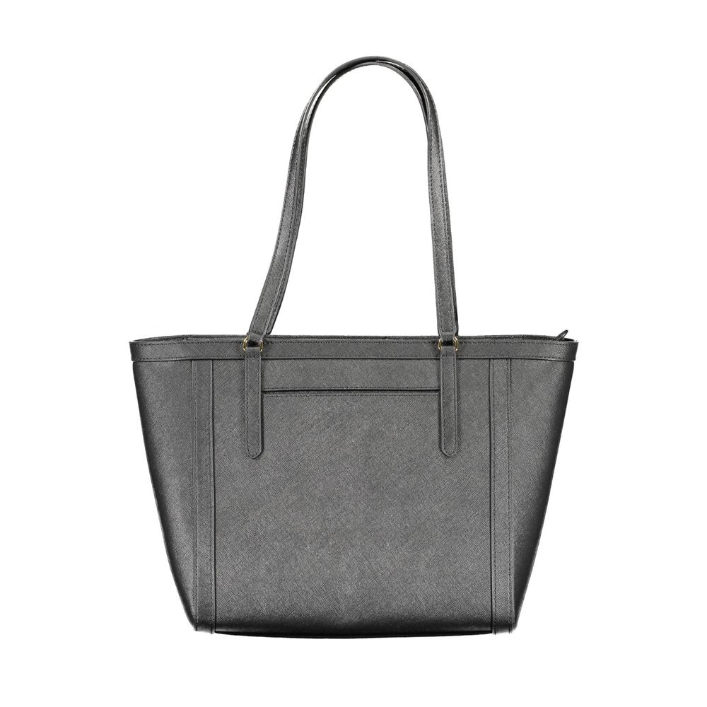 Black Leather Handbag - The Luxe Alliance