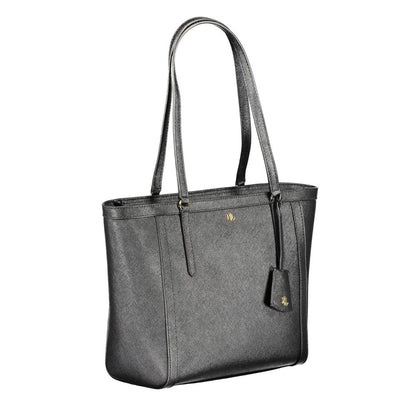 Black Leather Handbag - The Luxe Alliance