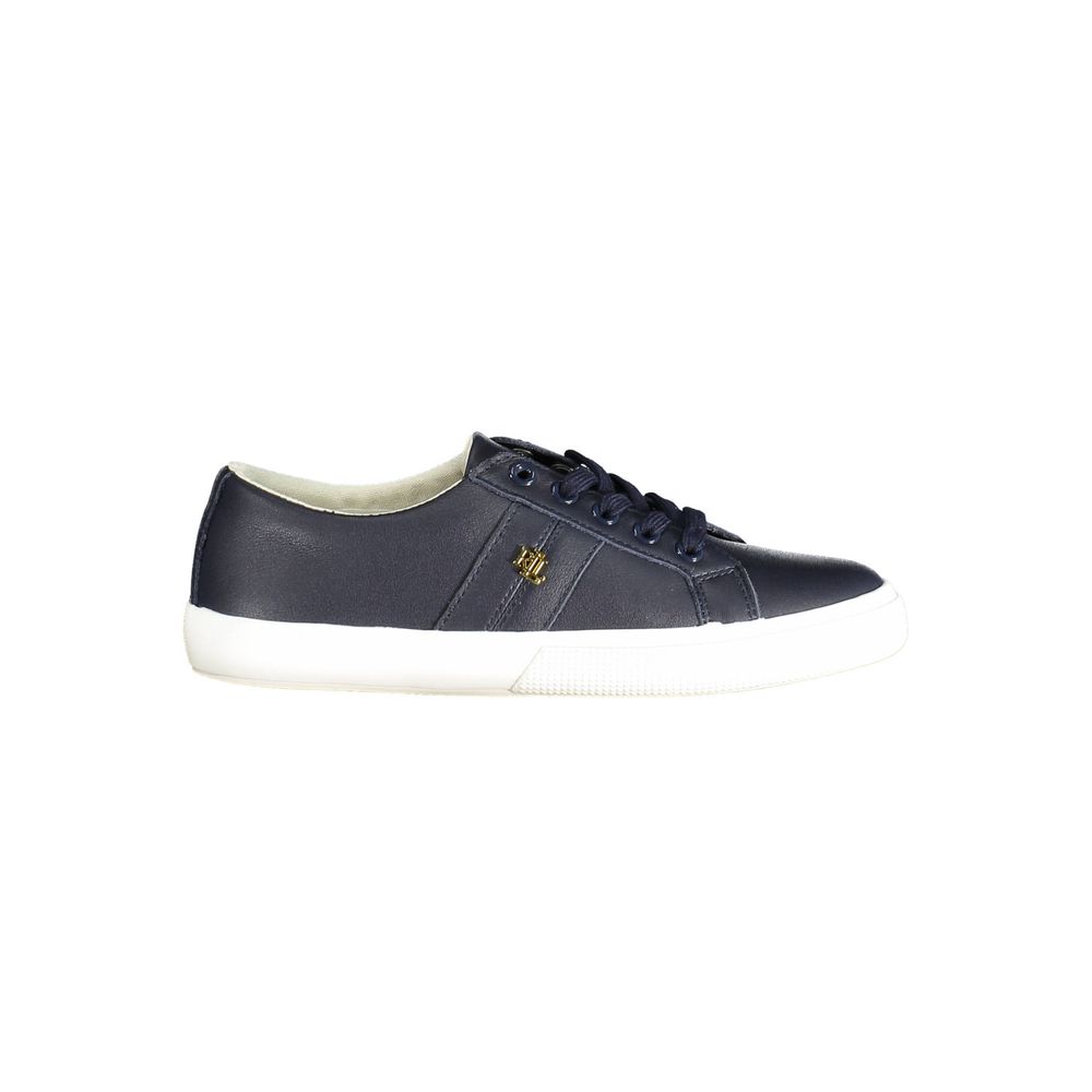 Blue Polyester Sneaker - The Luxe Alliance