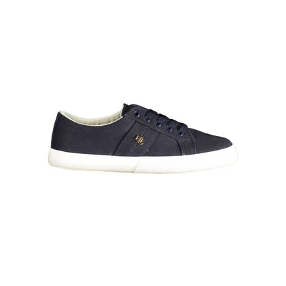 Blue Cotton Sneaker - The Luxe Alliance