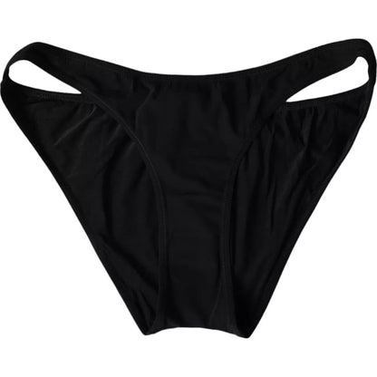  - Black Nylon Swimwear Beachwear Bottom Bikini