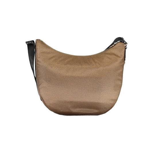 Brown Polyester Handbag - The Luxe Alliance