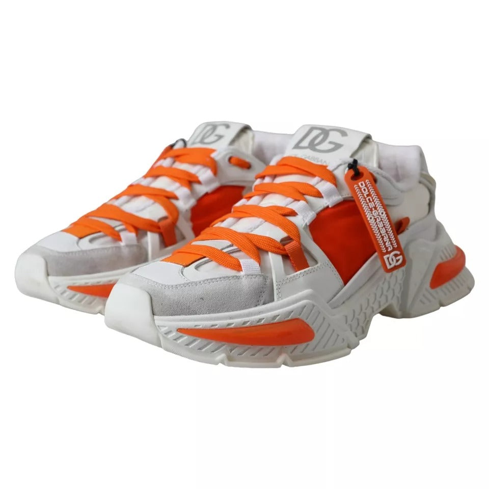  - White Orange Airmaster Low Top Sneakers Shoes