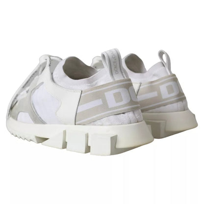  - White Mesh Sorrento Trekking Sneakers Shoes