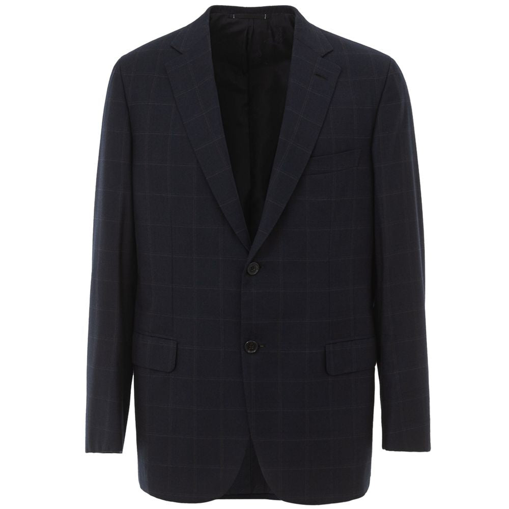  - Blue Wool Blazer